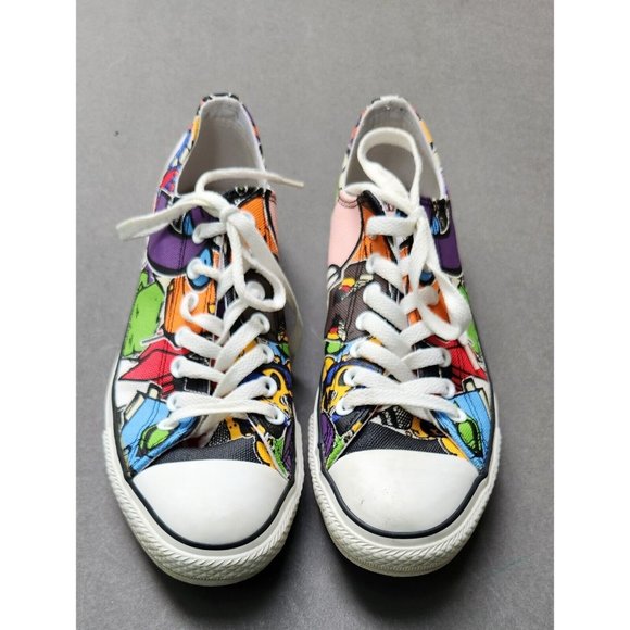 Converse Chuck Taylor All Star Sticker Oxford 100143F Mens 10 Womens 12 - Picture 1 of 14
